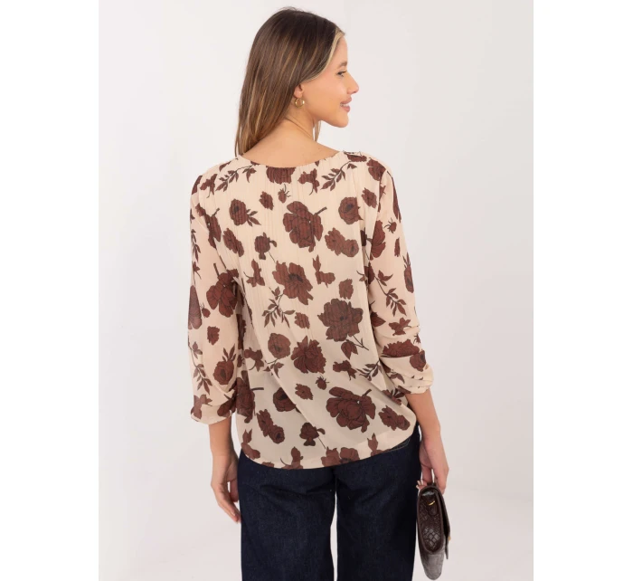 Blúzka DHJ BZ 8643 1.37P béžová