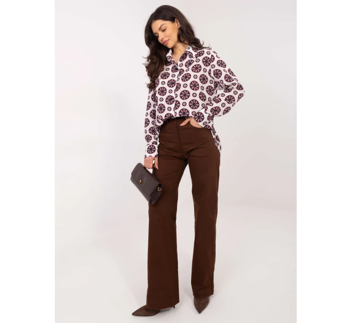 Košeľa LK KS 510190.20P červená