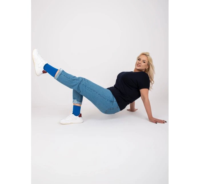 Blúzka RV BZ 7832.57 tmavo modrá