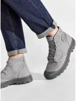 Pánska členková obuv Pampa Hi M 02352-071-M Grey - Palladium