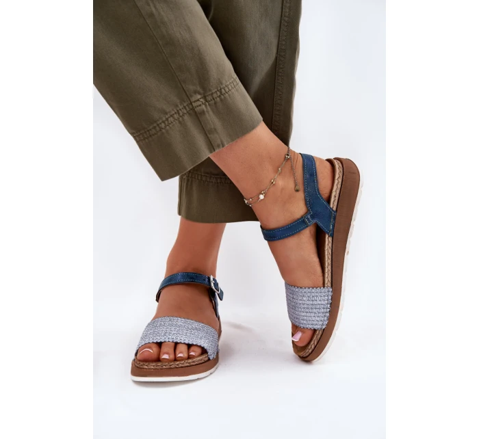 Sandále model 215335 Krok vo veľkom štýle Sandále model 215335 Krok vo veľkom štýle