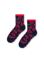 Dámské ponožky model 14559108 Srdce - Steven Dámské ponožky model 14559108 Srdce - Steven