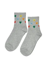 Dámske ponožky Magnetis 75 Colorful Hearts 21/22