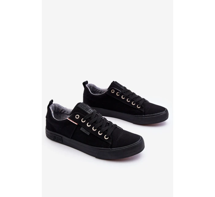 Pánské nízké tenisky Big Star Černá model 21610301 - Big Star Shoes