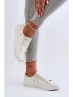 Klasyczne Trampki Damskie Big Star NN274285 Białe