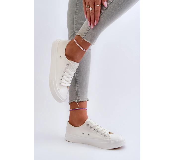 Klasyczne Trampki Damskie Big Star NN274285 Białe