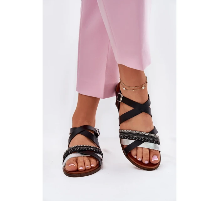 Sandále model 214108 Krok vo veľkom štýle