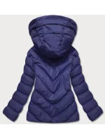 KRÓTKA ZIMOWA KURTKA DAMSKA GRANATOWA model 21244528 - J.STYLE KRÓTKA ZIMOWA KURTKA DAMSKA GRANATOWA model 21244528 - J.STYLE