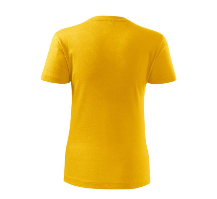 Dámske tričko Classic New W MLI-13304 žltá - Malfini