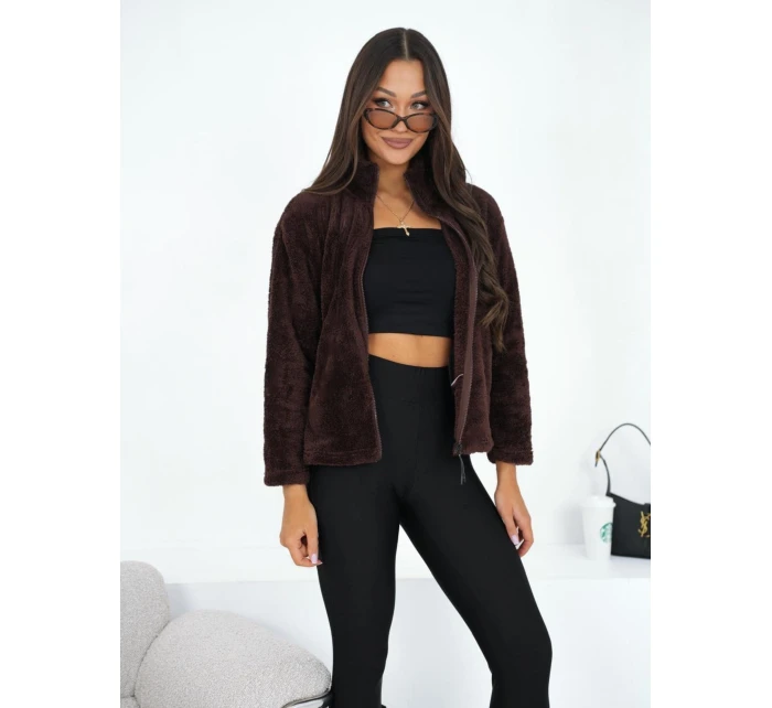 Blúzka CS BL BT1033.04 tmavohnedá Blúzka CS BL BT1033.04 tmavohnedá