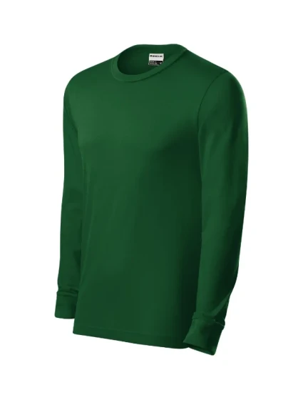 Resist LS triko unisex lahvově zelená