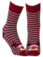 Vzorované sviatočné ponožky