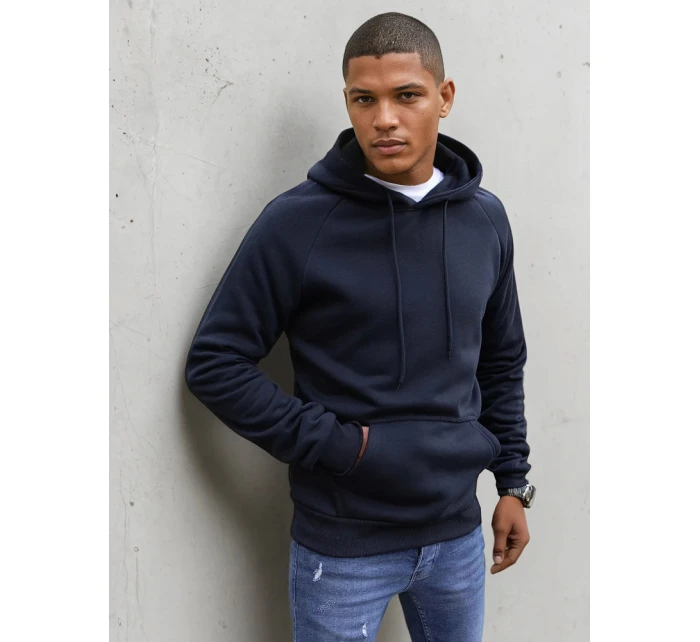 Pánska tmavomodrá mikina FashionStreet BX5483