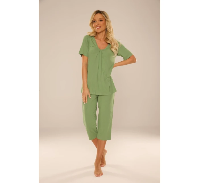 Pyžamo De Lafense 878 Dahlia kr/r M-2XL