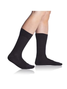 Bambusové klasické pánske ponožky BAMBUS COMFORT SOCKS - Bellinda - šedá