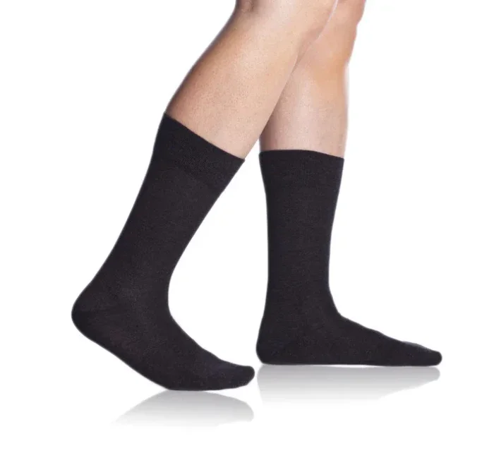 model 15437500 klasické pánské ponožky BAMBUS COMFORT SOCKS šedá - Bellinda model 15437500 klasické pánské ponožky BAMBUS COMFORT SOCKS šedá - Bellinda