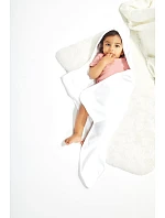 Babybugz BZ 24 Detská deka s kapucňou 71.0024 biela/biela
