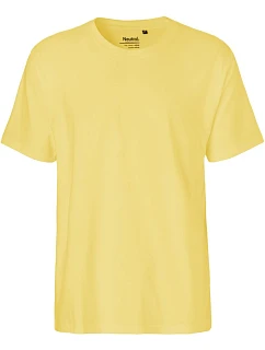 O Pánské tričko z těžké bio bavlny dusty yellow model 22504248 - Neutral