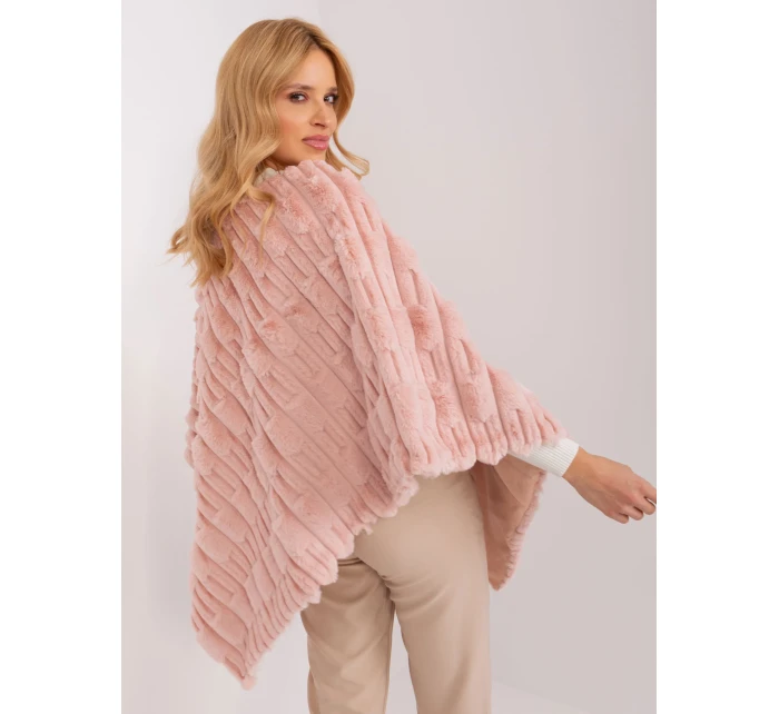 Poncho AT PN 2347.68 svetlo ružová