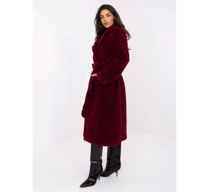 Kabát IT EN 97150.26 bordový Kabát IT EN 97150.26 bordový