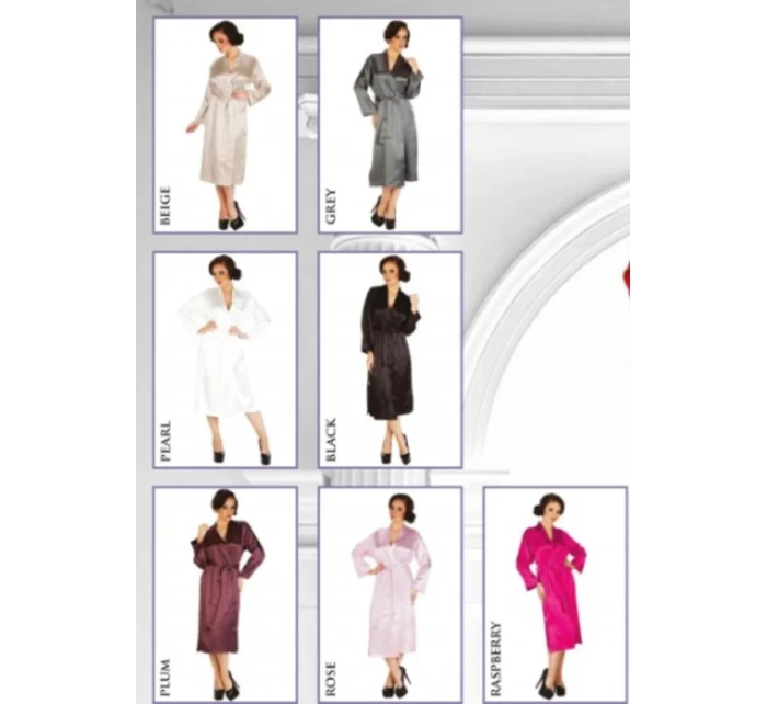 Dámský župan CLASSIC model 21796517 Černá - De Lafense Dámský župan CLASSIC model 21796517 Černá - De Lafense