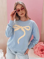 Dámska nadrozmerná mikina SOFTTIE modrá FashionStreet BY1377