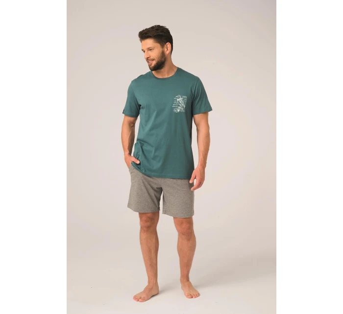 Pánské pyžamo MNS model 21945328 B26 cr/r M2XL - Key Pánské pyžamo MNS model 21945328 B26 cr/r M2XL - Key