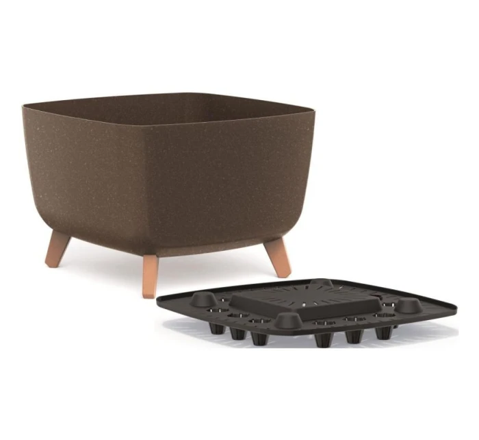 GRACIA SQUARE ECO WOOD 39x39CM KÁVOVÁ MISKA