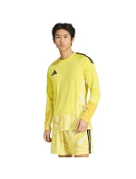 Pánsky súťažný brankársky dres adidas Tiro 26 s dlhým rukávom žltý KB5250 men