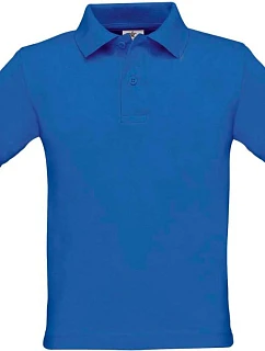 B&C Safran /kids Detské polo tričko z piké 01.0486 kráľovská modrá