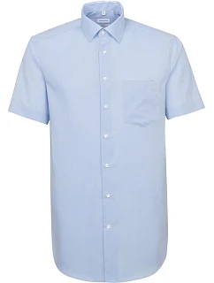 Seidensticker Shirt Regular SSL Košeľa s krátkym rukávom 78.3001 svetlo modrá