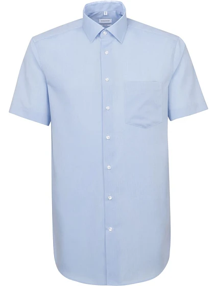 Seidensticker Shirt Regular SSL Košeľa s krátkym rukávom 78.3001 svetlo modrá Seidensticker Shirt Regular SSL Košeľa s krátkym rukávom 78.3001 svetlo modrá