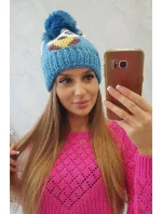 Dámska čiapka Owl K340 tyrkysová Dámska čiapka Owl K340 tyrkysová