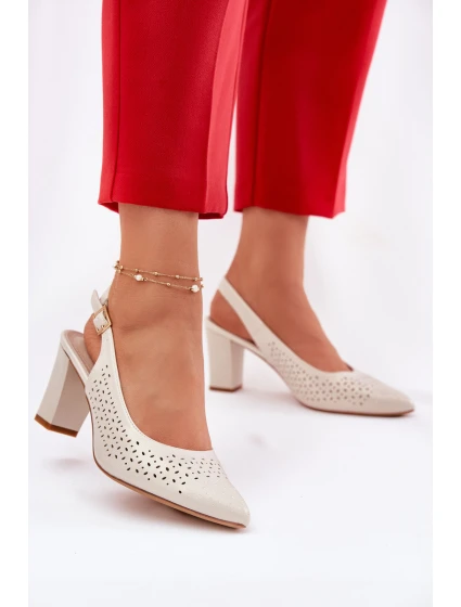 Sandály S  Na Podpatku model 21692897 - SERGIO LEONE