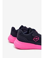 Dětské sportovní boty na suchý zip tmavě model 22274954 - Lotto Dětské sportovní boty na suchý zip tmavě model 22274954 - Lotto