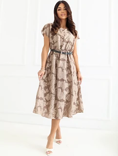 Sukienka IT SK model 22109844 ciemny bezowy - FPrice