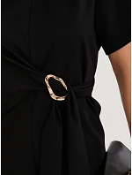 Šaty MI SK A5449.92 čierne