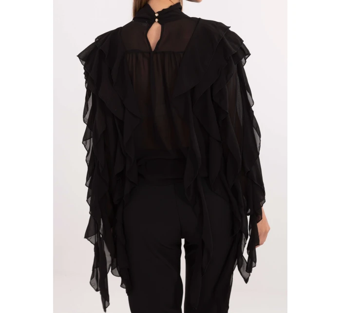 Blúzka PM BZ J1005.25 čierna Blúzka PM BZ J1005.25 čierna