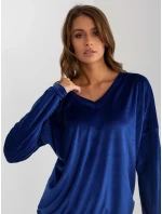 Mikina RV BL 8441.07P kobalt