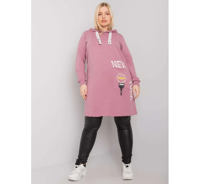 Tunika RV TU 7221.80P tmavo ružová