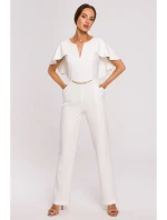 model 18004057 Kombinéza s kapucí ecru - Moe