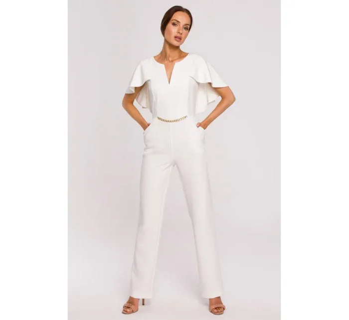 model 18004057 Kombinéza s kapucí ecru - Moe