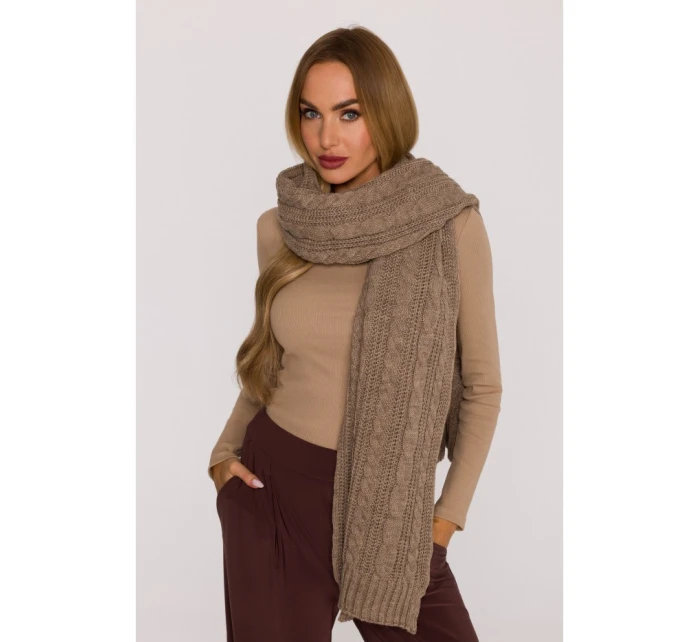 model 21417268 Pletená šála béžová - Moe