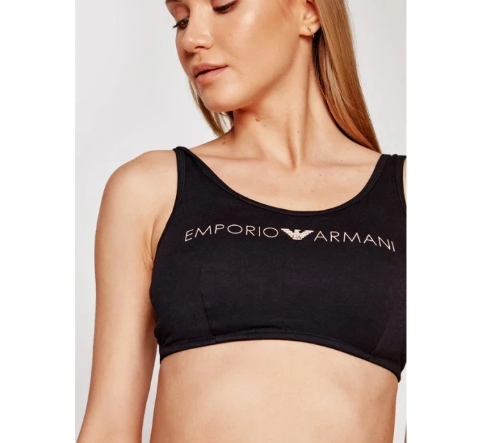 Bralette sportovní podprsenka  00020 černá  model 15340107 - Emporio Armani