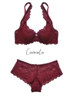 Dámska podprsenka CARMELA M-053/22 Burgundy - MAT