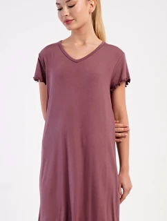 Dámska nočná košeľa s krátkym rukávom Eliza