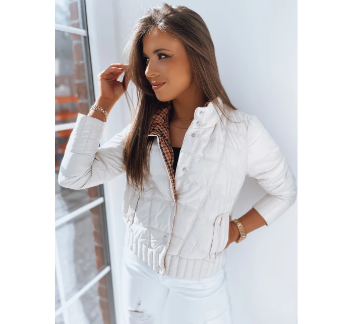 FIORELLA dámska bunda biela FashionStreet TY3564 FIORELLA dámska bunda biela FashionStreet TY3564