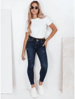 Dámské skinny džíny tmavě modré Dstreet model 21992816 - FashionStreet Dámské skinny džíny tmavě modré Dstreet model 21992816 - FashionStreet