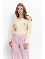 Pyžamo Taro 3617 Marigold, s dlhými rukávmi, veľkosti S–XL, Z26/27