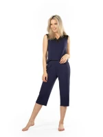 Dámské pyžamové kalhoty Nipplex Margot model 18443398 3/4 S2XL - Mefemi